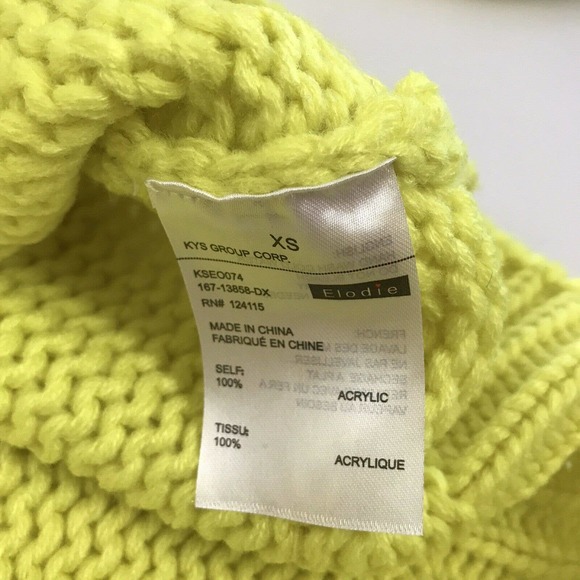 Elodie Chunky Knit Crewneck Sweater New - Picture 4 of 6